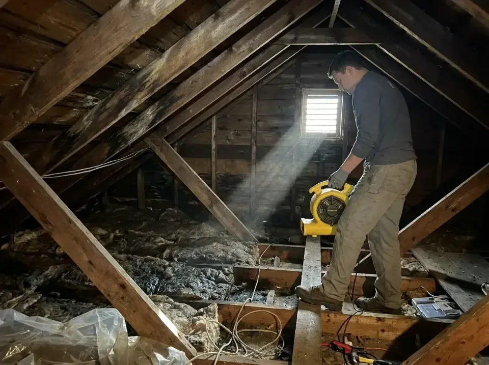 attic-water-damage-drying-proc-007 — frequently asked questions, Emergency Water Extraction & 24/7 Flood Response in Sebring…